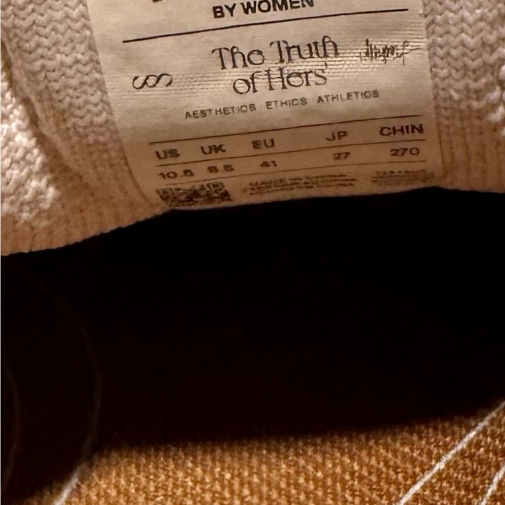Saysh Stylish Cream Women's Sneakers - Picture 8 of 10